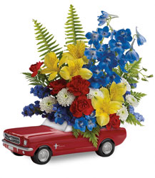 '65 Ford Mustang Bouquet  from Visser's Florist and Greenhouses in Anaheim, CA